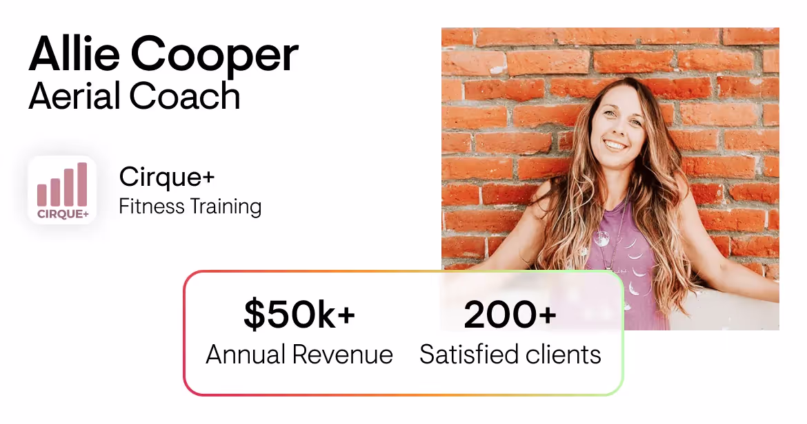 Allie Cooper's success with Passion.io in-app subscriptions